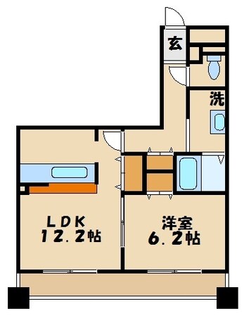 グラースの物件間取画像